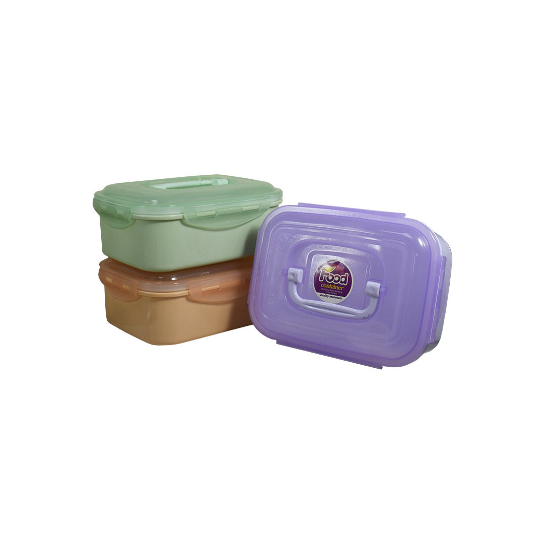 VIANDA 2 NIVELES 3 SEPARACIONES CON ASA LH-4926
