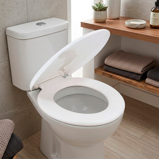 ASIENTO INOD ACOLCHONADO PLUS SLIM BLANCO METASUL