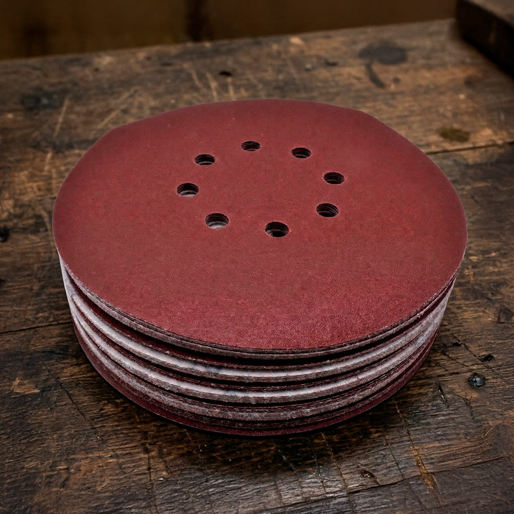 DISCO DE LIJA C/VELCRO 50UN 180MM P60 LH-4147