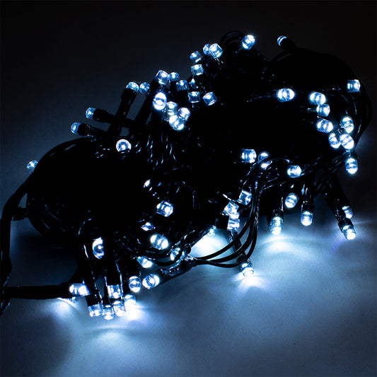 GUIRNALDA 100 LUCES LED 10 METROS LUZ FRIA LH-2778