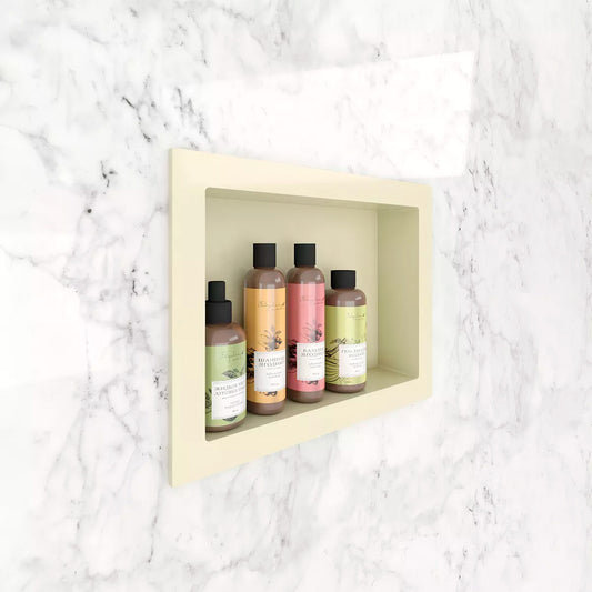 NICHO BEIGE P/EMBUTIR 30X40CM PARA BAÑO METASUL