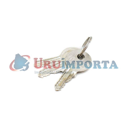 CANDADO BRONCEADO EN BLISTERS 60MM BAOLI LH-1276
