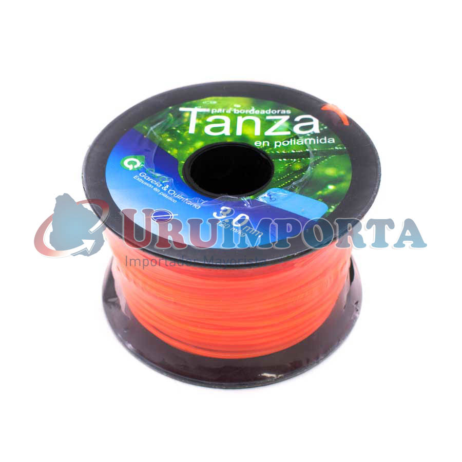 TANZA BORDEADORA REDONDA 3MM 120M URUGUAY