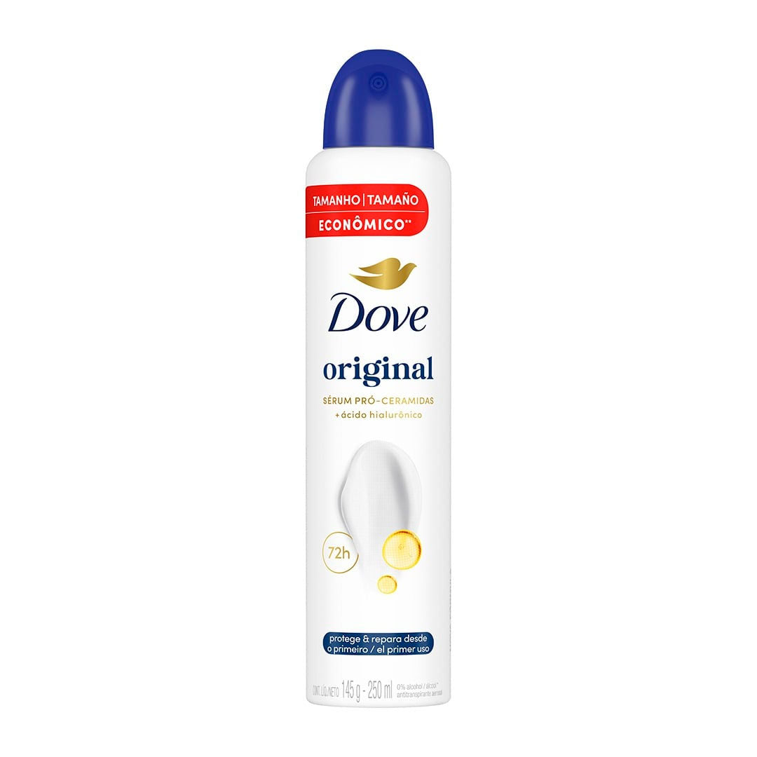 DESODORANTE DOVE ORIGINAL AERSOSOL 250ML 56097