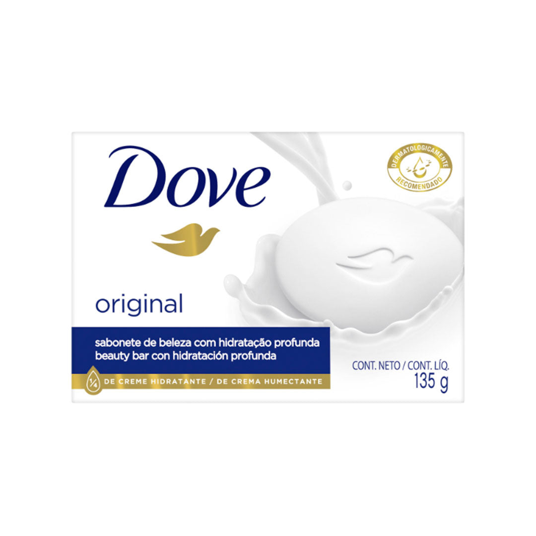 JABON DE TOCADOR DOVE ORIGINAL BARRA 135G