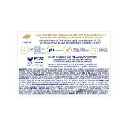 JABON DE TOCADOR DOVE ORIGINAL BARRA 90G