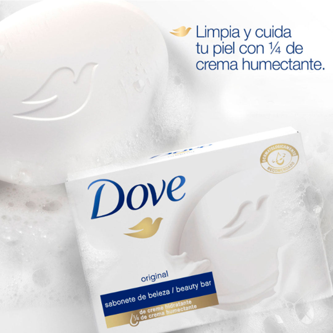 JABON DE TOCADOR DOVE ORIGINAL BARRA 90G