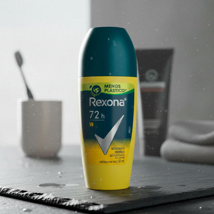 DESODORANTE REXONA MEN ROLL ON V8 50ML 62685537