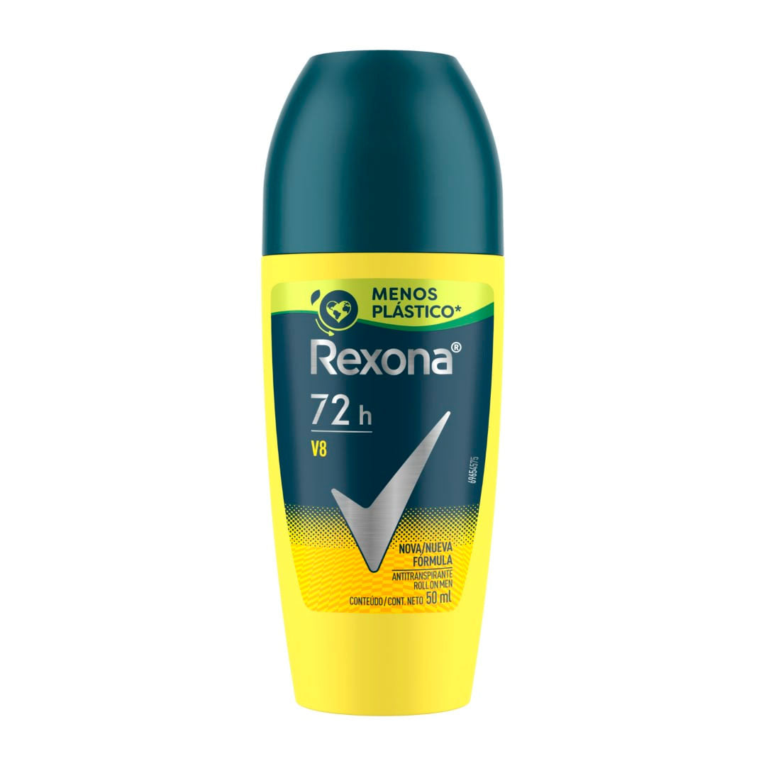 DESODORANTE REXONA MEN ROLL ON V8 50ML 62685537