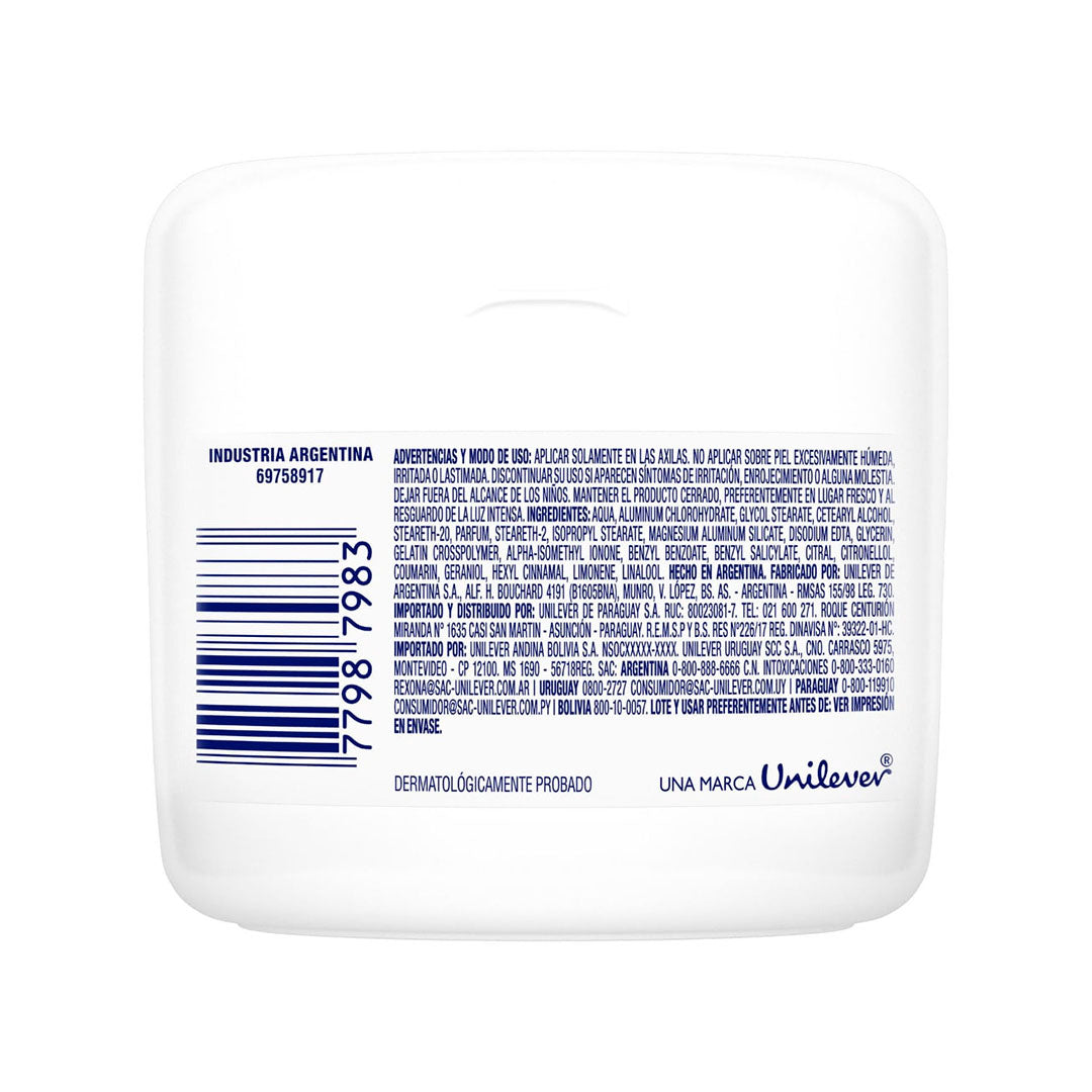 DESODORANTE EN CREMA REXONA ODORONO POTE 60G