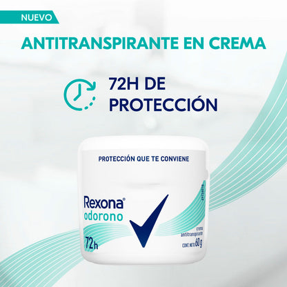 DESODORANTE EN CREMA REXONA ODORONO POTE 60G