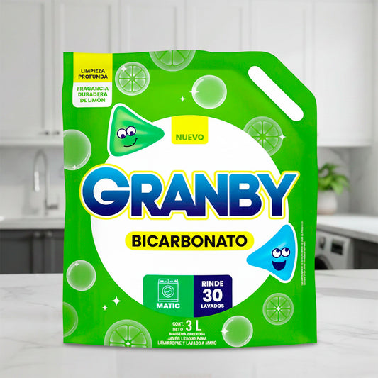 JABON GRANBY LIMÓN DOY PACK 3L