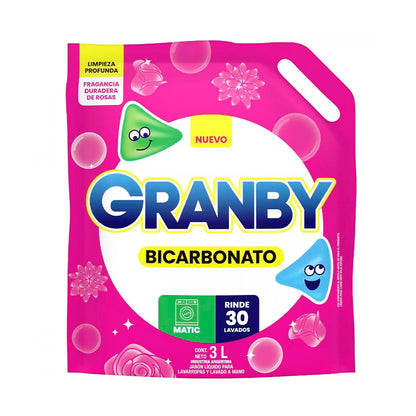JABON GRANBY ROSAS DOY PACK 3L