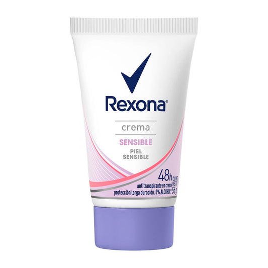 DESODORANTE EN CREMA REXONA PIEL SENSIBLE 50G