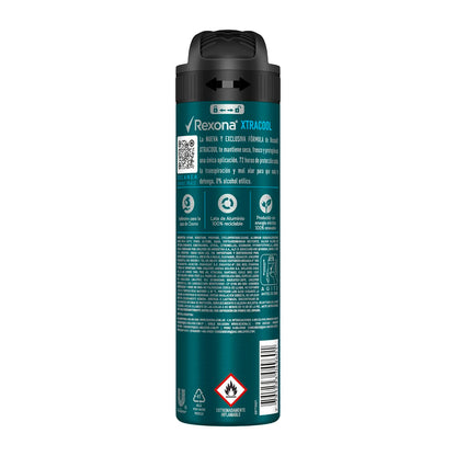 DESODORANTE REXONA MEN EXTRA COOL AEROSOL 150ML