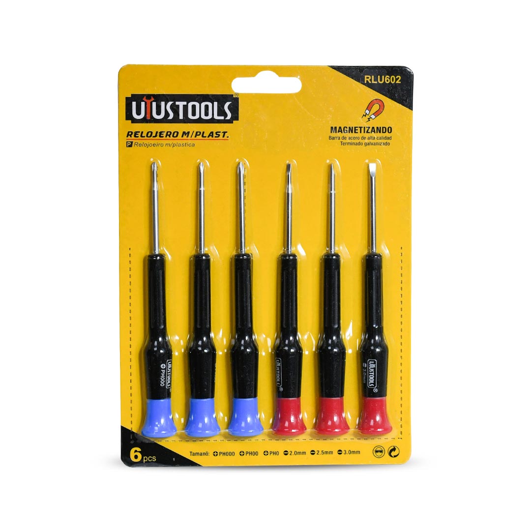 DESTORNILLADOR RELOJERO 6PZ UYUSTOOLS RLU602