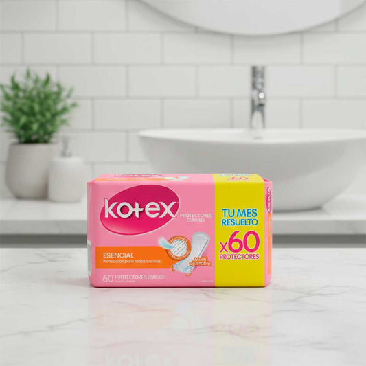 PROTECTORES DIARIOS KOTEX ESENCIAL X60 UN