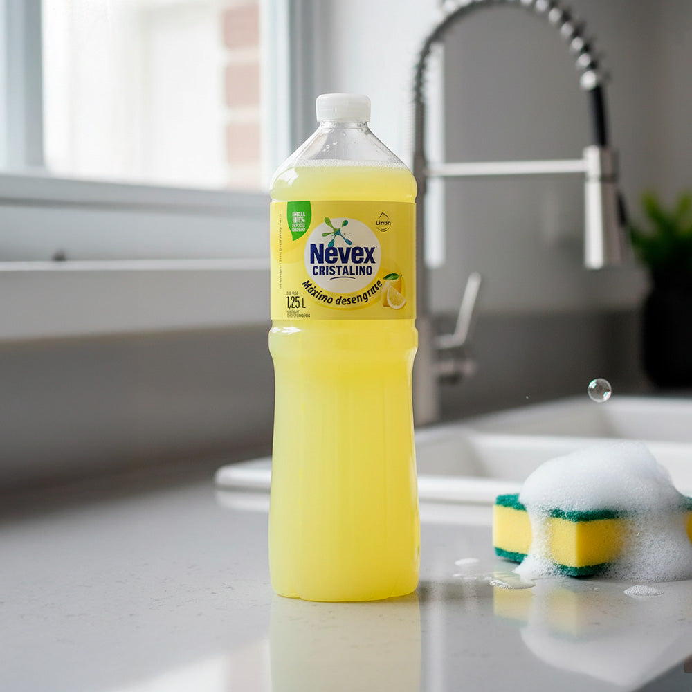 DETERGENTE LIQUIDO NEVEX 1,25L LIMON