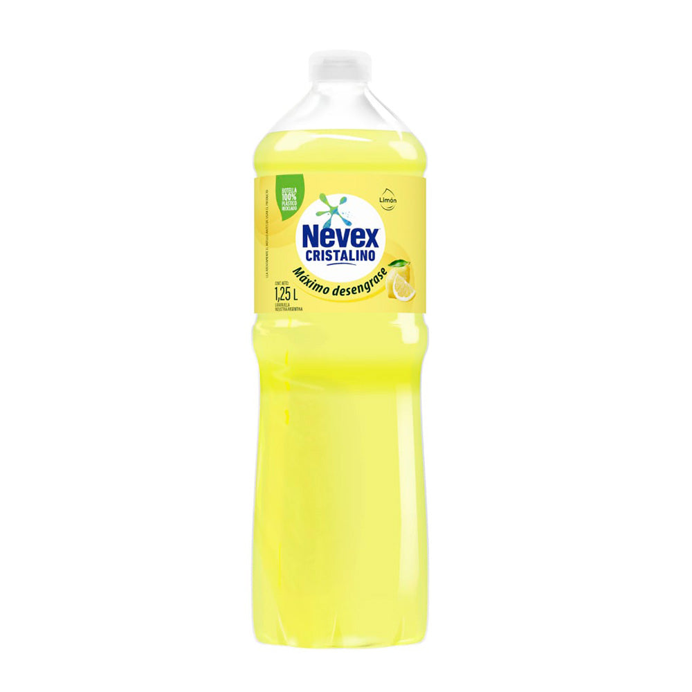 DETERGENTE LIQUIDO NEVEX 1,25L LIMON