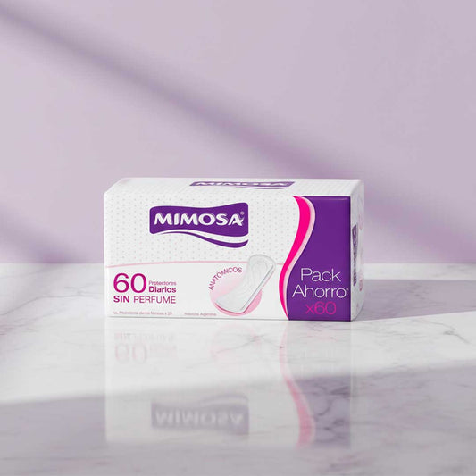 PROTECTORES DIARIOS MIMOSA X60UN