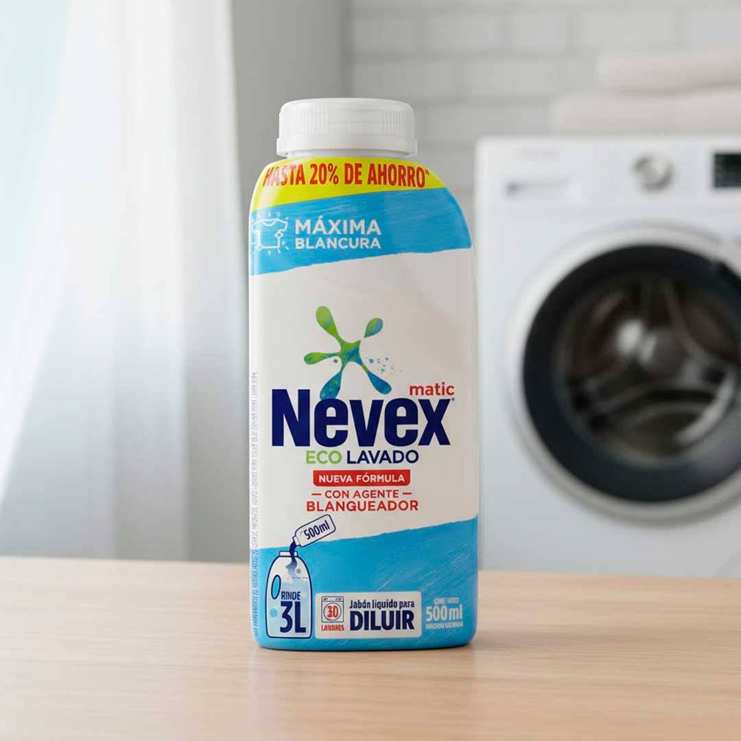 JABON LIQUIDO NEVEX DILUIR ECOLAVADO 500ML