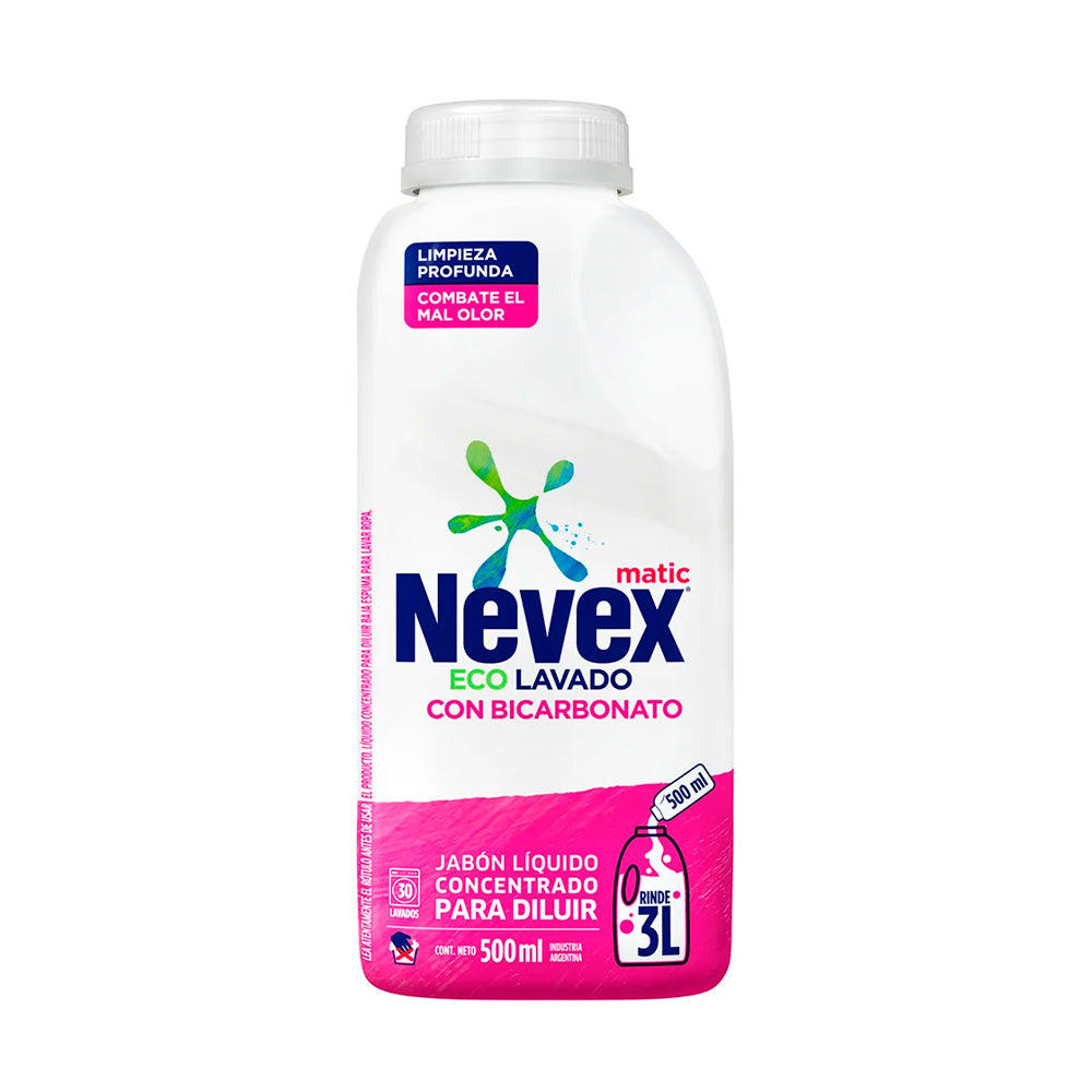JABON LIQUIDO NEVEX DILUIR ECOLAVADO BICARONATO 50
