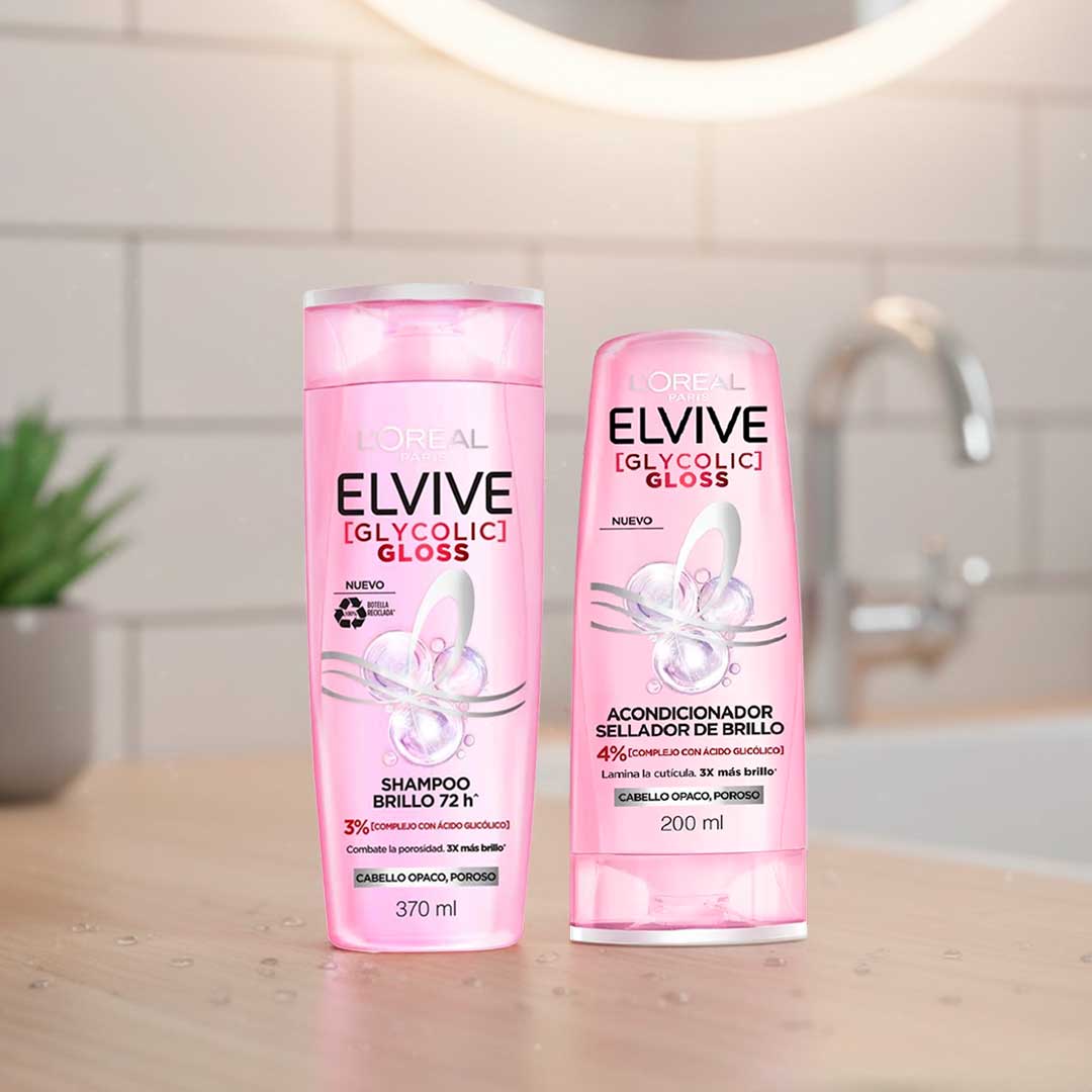 PACK ELVIVE GLYCOLIC GLOSS 370+200
