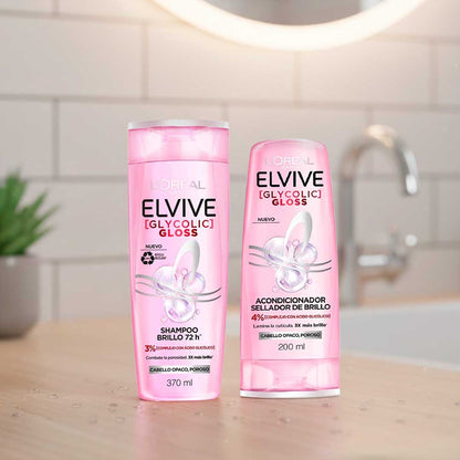 PACK ELVIVE GLYCOLIC GLOSS 370+200