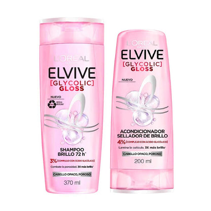 PACK ELVIVE GLYCOLIC GLOSS 370+200