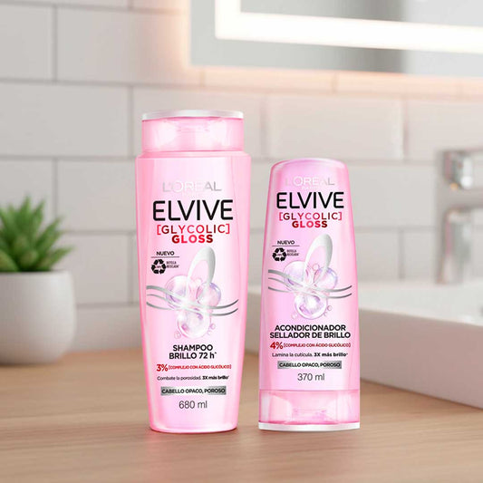 PACK ELVIVE GLYCOLIC GLOSS 680+370