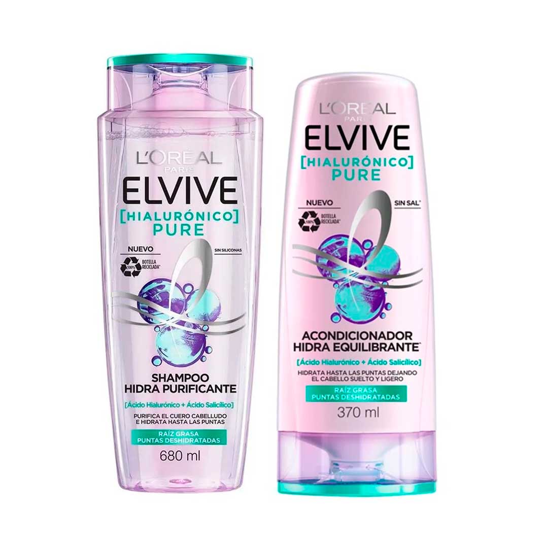 PACK ELVIVE HIALURONICO PURE 680+370