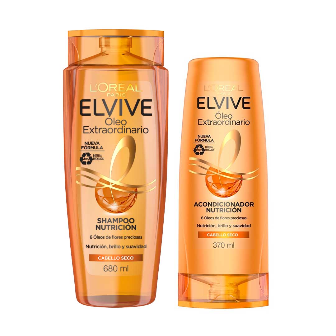 PACK ELVIVE OLEO EXTRAORDINARIO 680+370