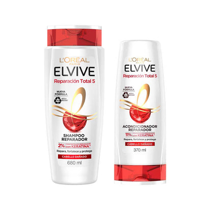 PACK ELVIVE REPARACIÓN TOTAL 5 680+370