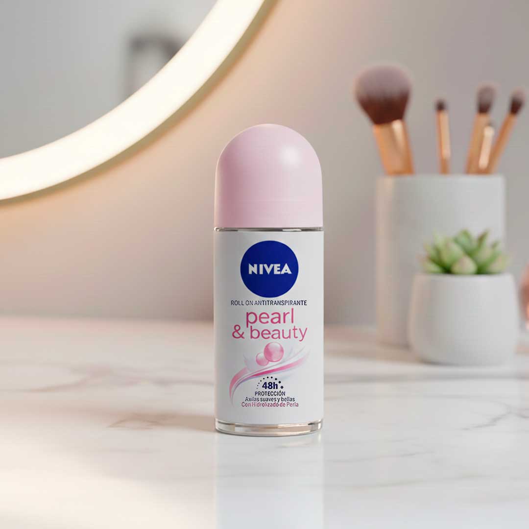 DESODORANTE NIVEA ROLL ON PEARL – BEAUTY 36058