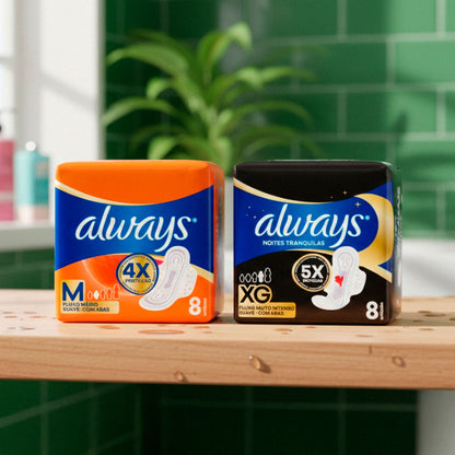 PACK ALWAYS MAXI DIURNA X 8 + NOCHE PLUS X 8