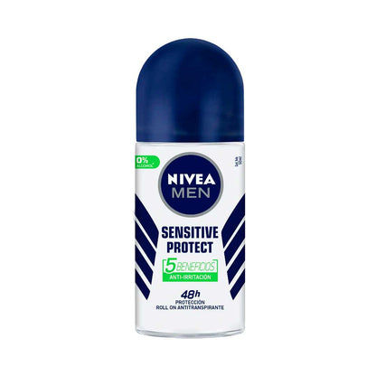 DESODORANTE NIVEA ROLL ON SENSITIVE FOR MEN 36076