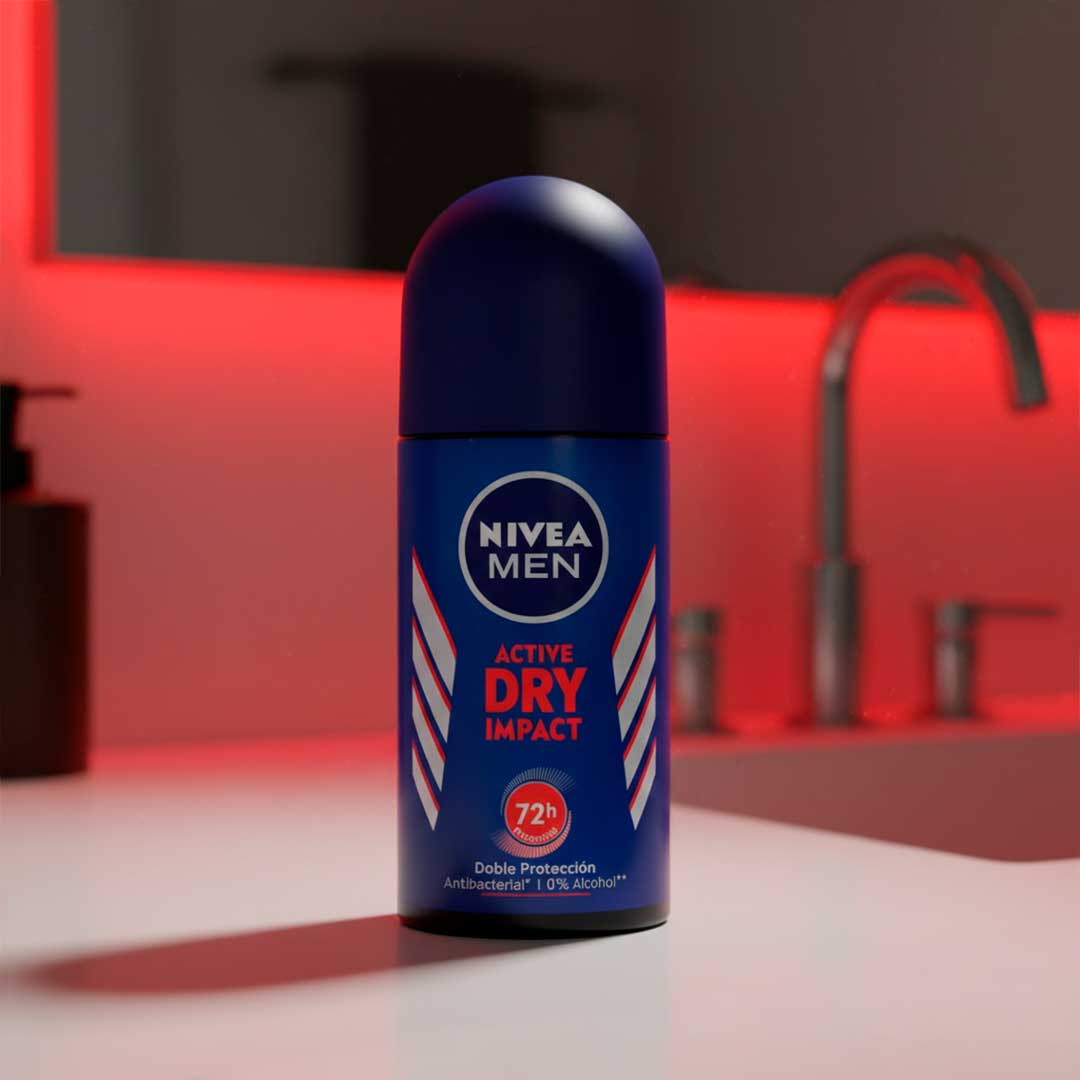 DESODORANTE NIVEA ROLL ON DRY IMPACT 36074