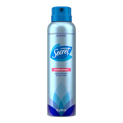DESODORANTE SECRET AERO SPRAY POWDER PROTECT 150ML