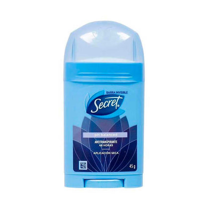 DESODORANTE SECRET BARRA PH BALANCED 45G