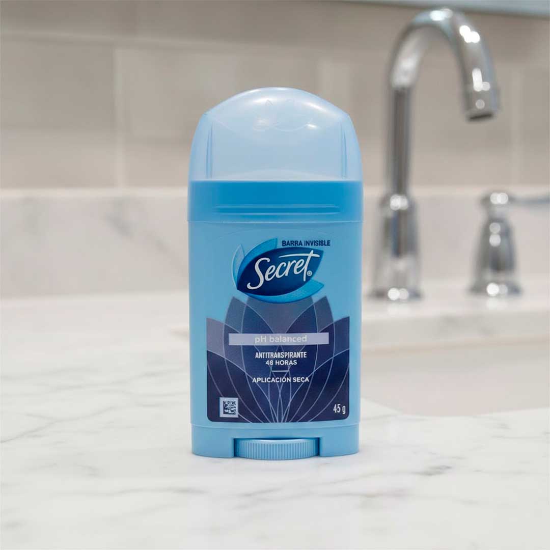 DESODORANTE SECRET BARRA PH BALANCED 45G