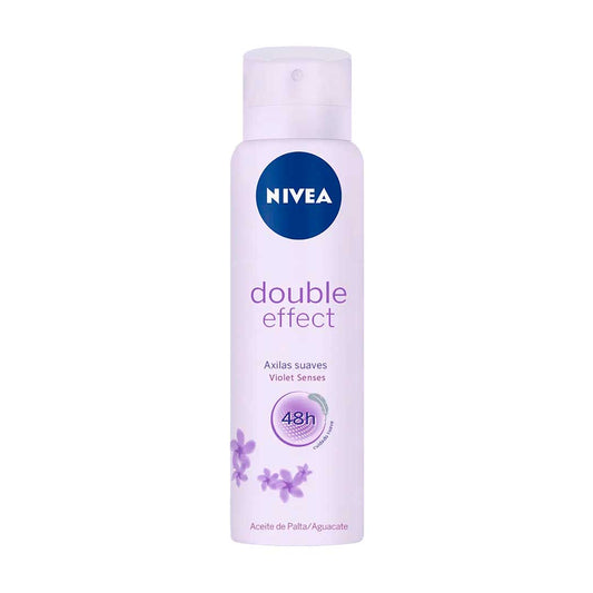 DESODORANTE NIVEA SPRAY DOUBLE EFFECT VIOLET SENSE