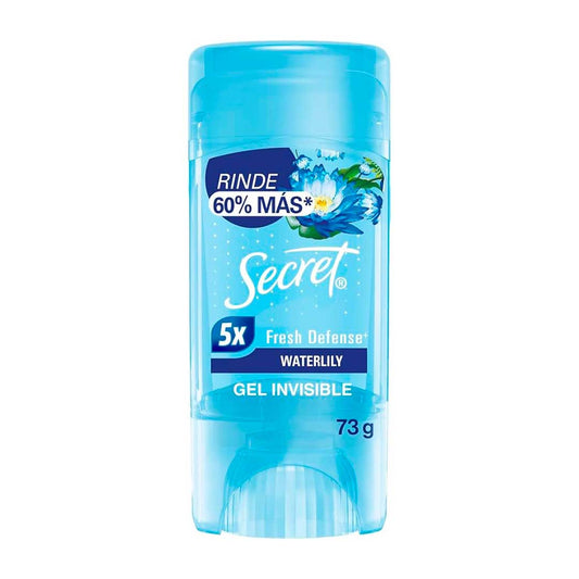 DESODORANTE SECRET CLEAR GEL WATERLILY 73G