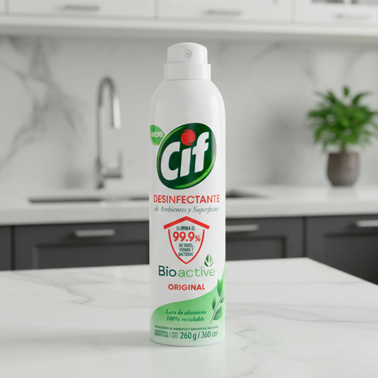 DESINFECTANTE EN AEROSOL CIF BIOACTIVE X2  6494761