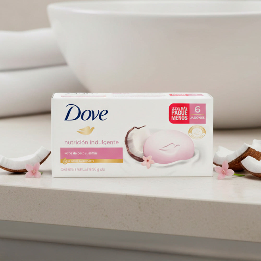JABON DOVE COCO PACK X6 DE 90GR 65281686