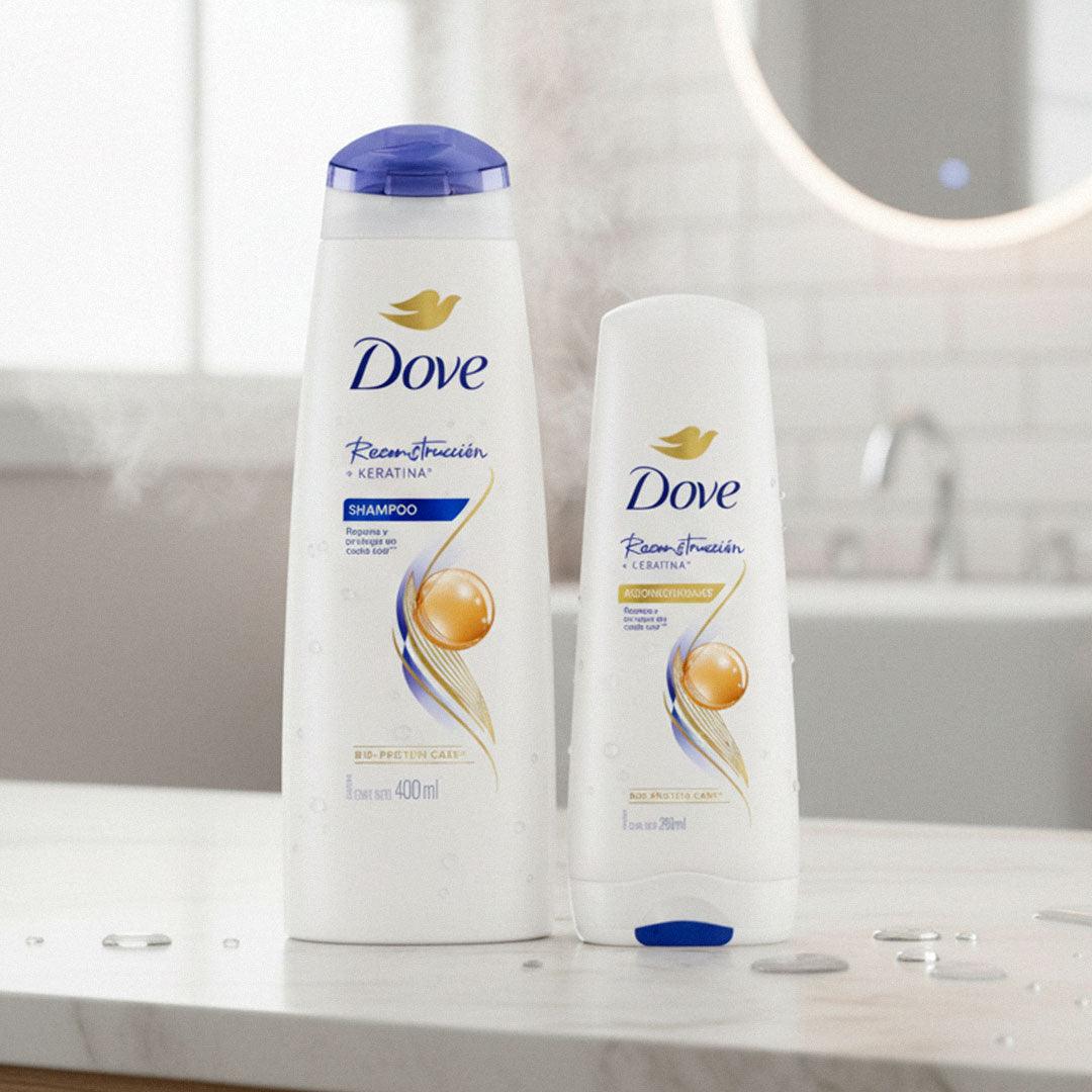 PACK DOVE RECONSTRUCCIÓN SHAMPOO400+ACOND.200