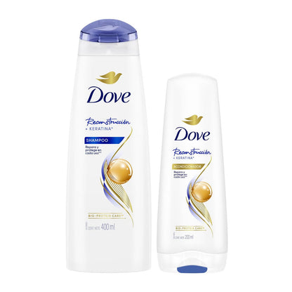 PACK DOVE RECONSTRUCCIÓN SHAMPOO400+ACOND.200