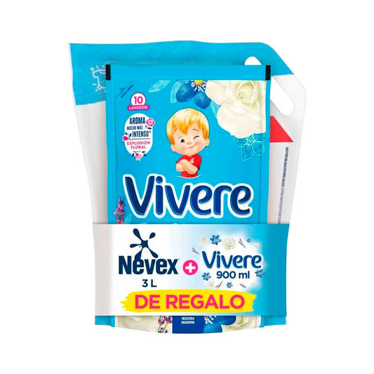PACK NEVEX LIQUIDO 3L ECOLAVADO+ VIVERE900 6497382