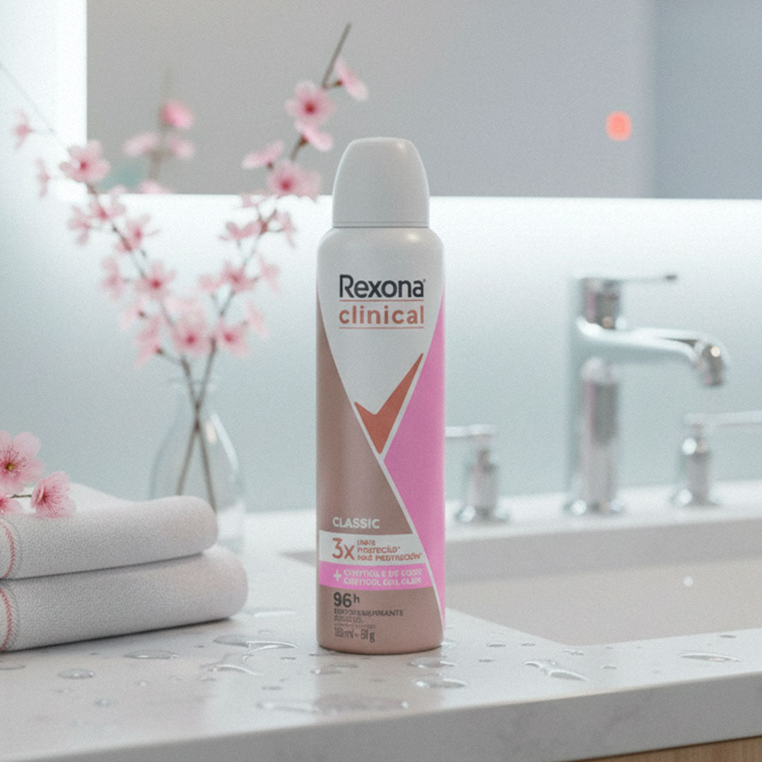 DESODORANTE REXONA CLINICAL AEROSOL CLASSIC