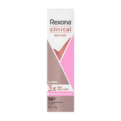 DESODORANTE REXONA CLINICAL AEROSOL CLASSIC