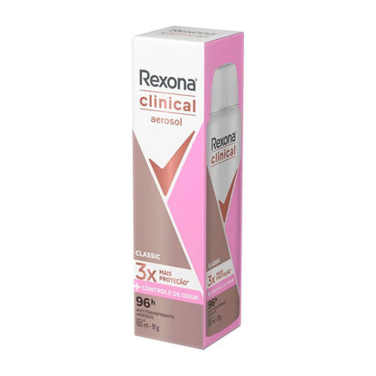 DESODORANTE REXONA CLINICAL AEROSOL CLASSIC